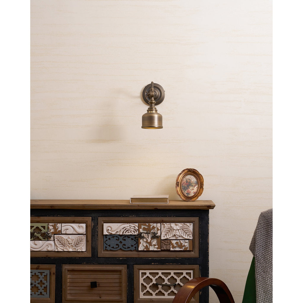 Ember Oak & Co. Addison Gooseneck Wall Lamp — Solid Brass Finish