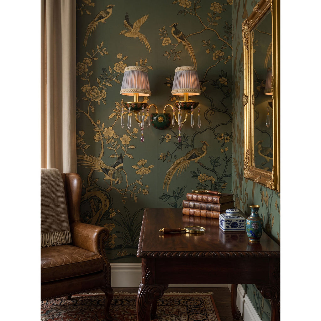 Ember Oak & Co. Adara Wall Sconce — Solid Brass Finish
