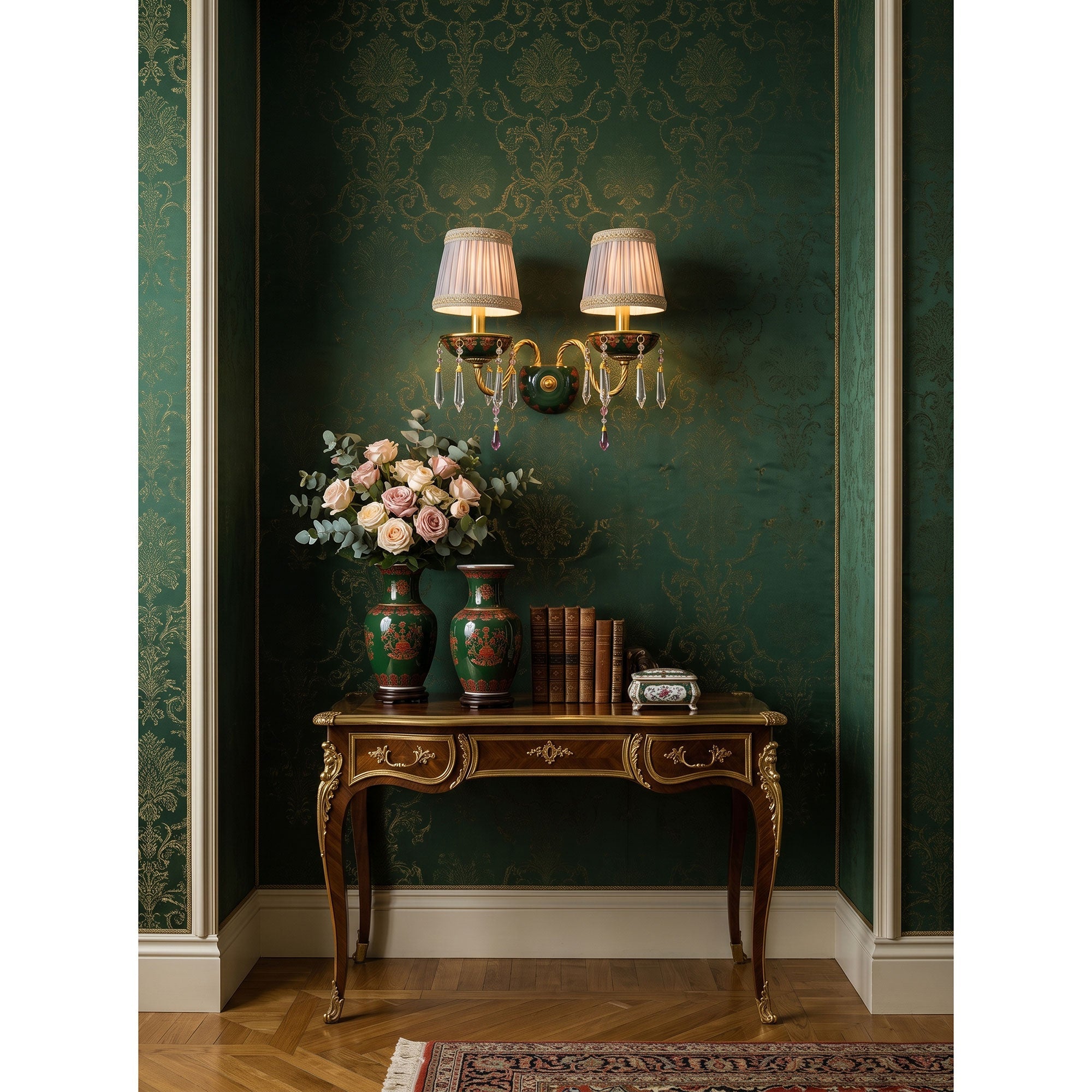 Ember Oak & Co. Adara Wall Sconce — Solid Brass Finish
