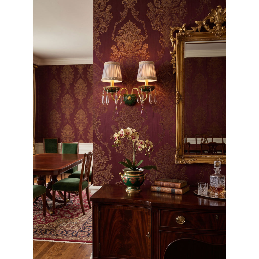 Ember Oak & Co. Adara Wall Sconce — Solid Brass Finish