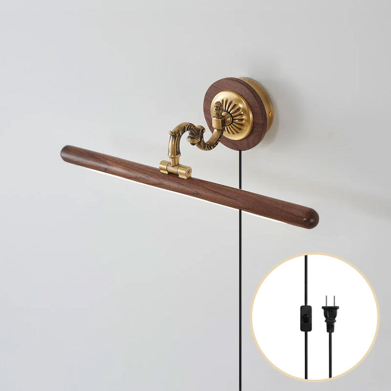 Ember Oak & Co. Adjustable Picture Plug-in Wall Sconce