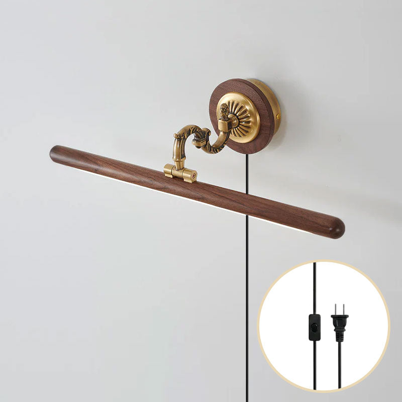 Ember Oak & Co. Adjustable Picture Plug-in Wall Sconce