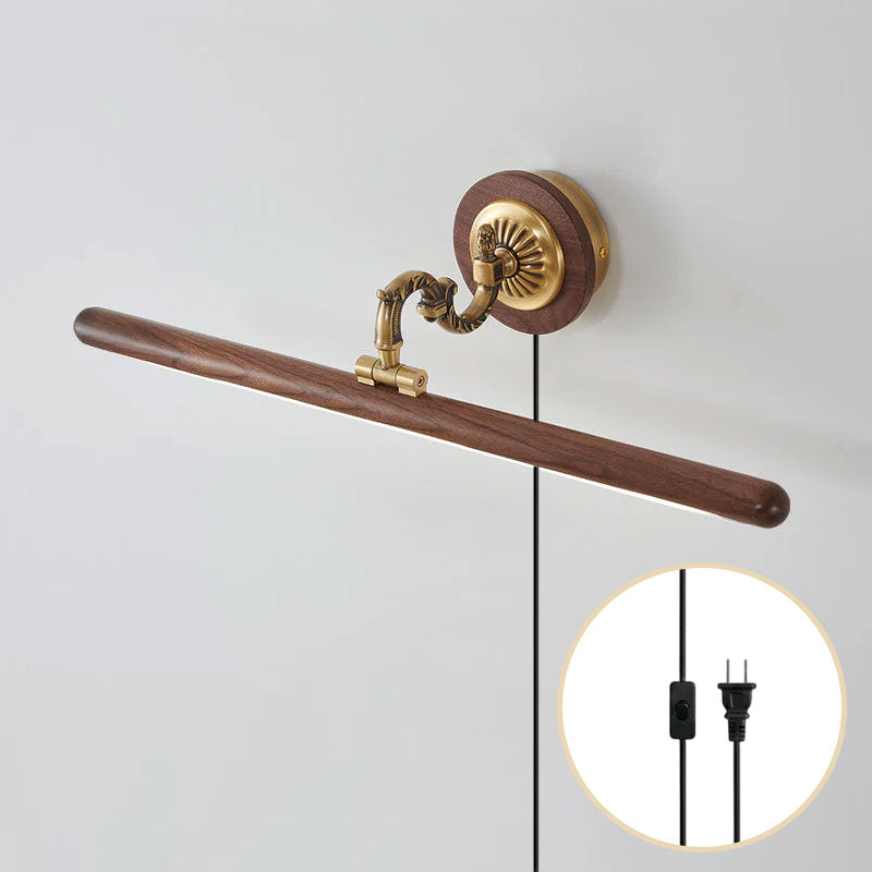Ember Oak & Co. Adjustable Picture Plug-in Wall Sconce