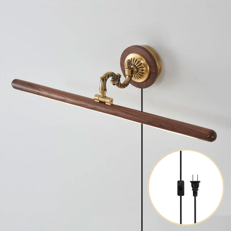 Ember Oak & Co. Adjustable Picture Plug-in Wall Sconce