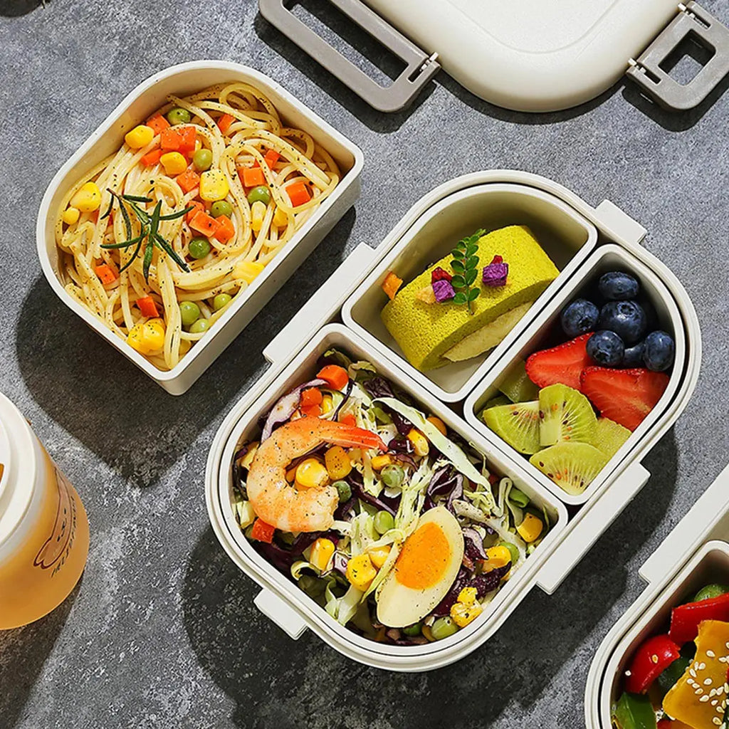 Ember Oak & Co. FreshMate 3-Compartment Bento Lunch Box