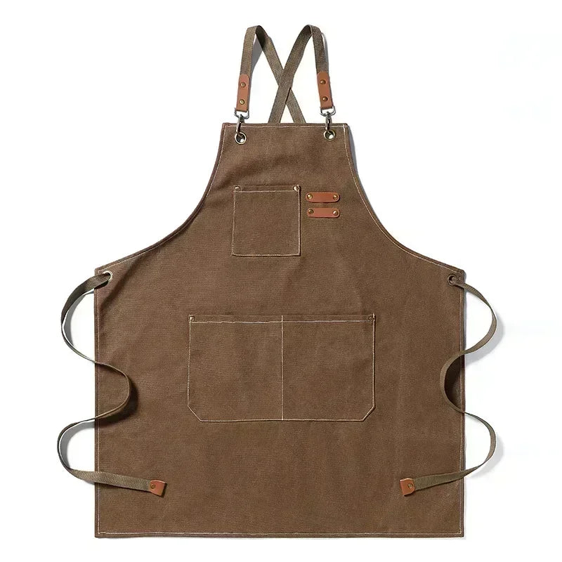 Ember Oak & Co. ProWear Adjustable Canvas Kitchen Apron