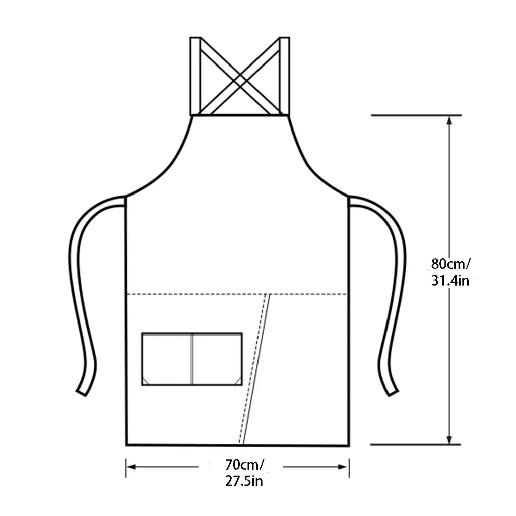 Ember Oak & Co. WorkEase Waterproof Canvas Work Apron