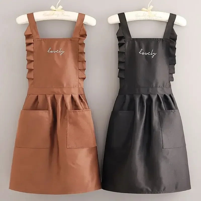 Ember Oak & Co. FloraBelle Floral Waterproof Kids Apron