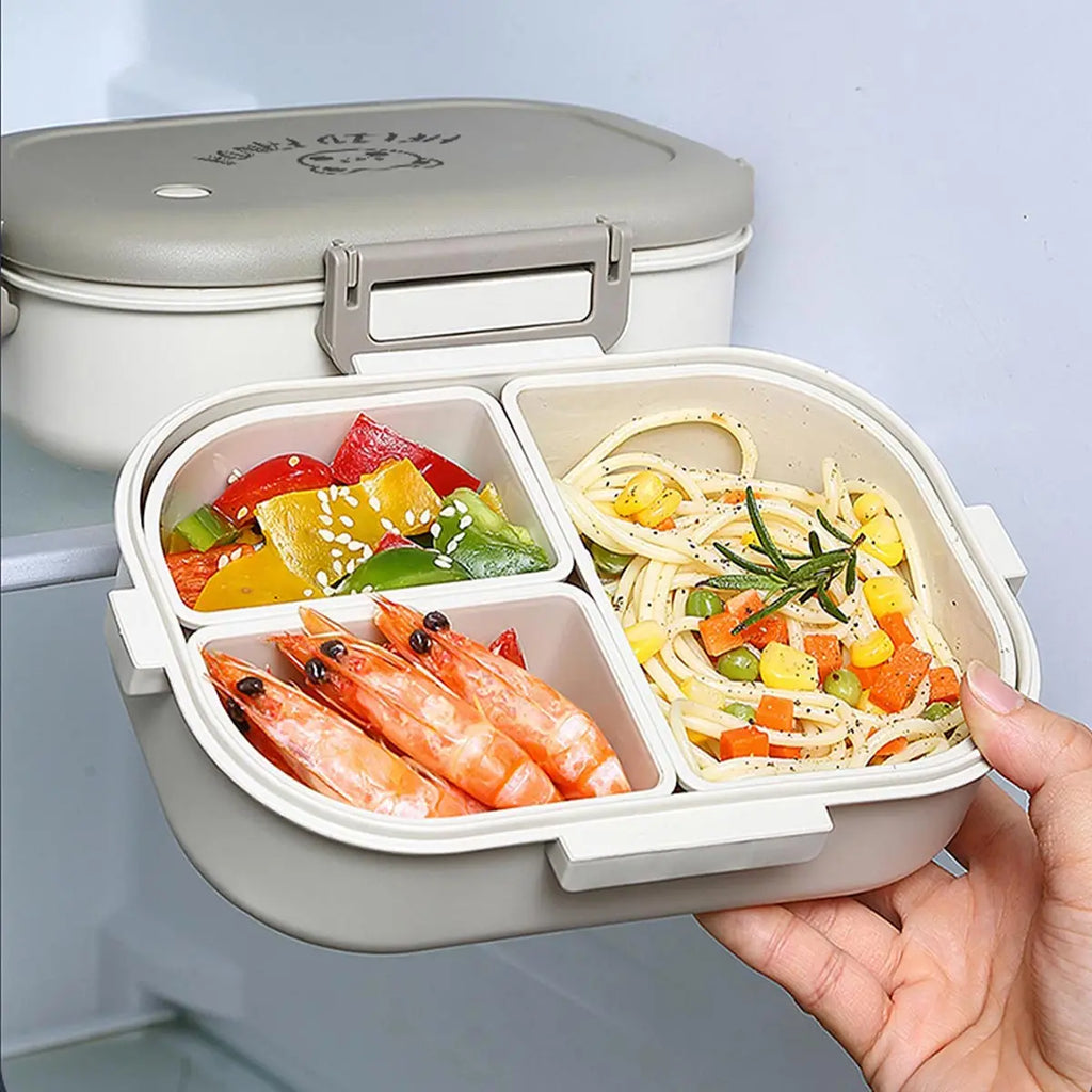 Ember Oak & Co. FreshMate 3-Compartment Bento Lunch Box