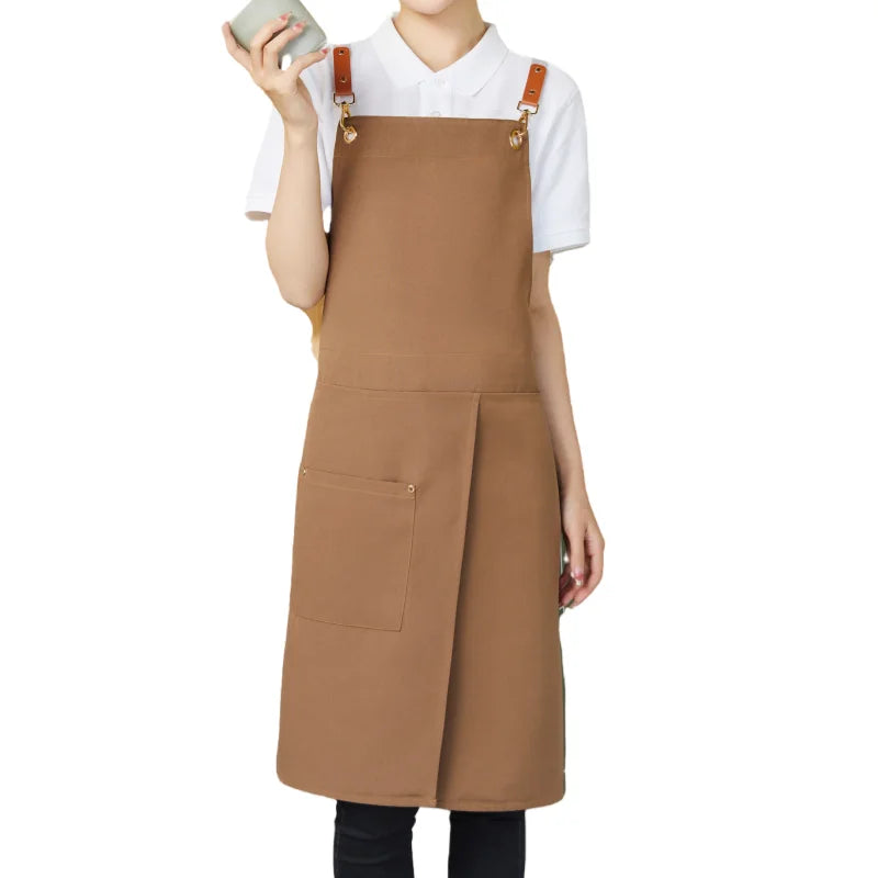 Ember Oak & Co. WorkEase Waterproof Canvas Work Apron
