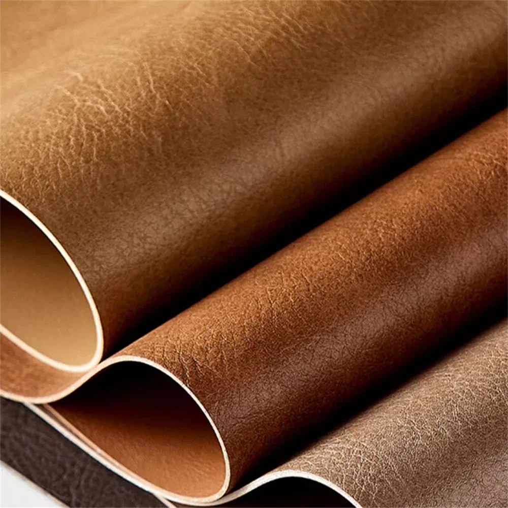 Ember Oak & Co. DuoMat Reversible Faux Leather Placemats Set
