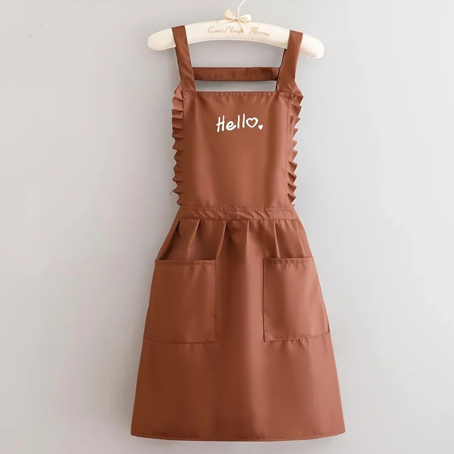 Ember Oak & Co. FloraBelle Floral Waterproof Kids Apron