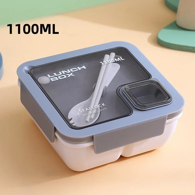 Ember Oak & Co. BentoGo Leak-Proof Bento Lunch Box with Cutlery