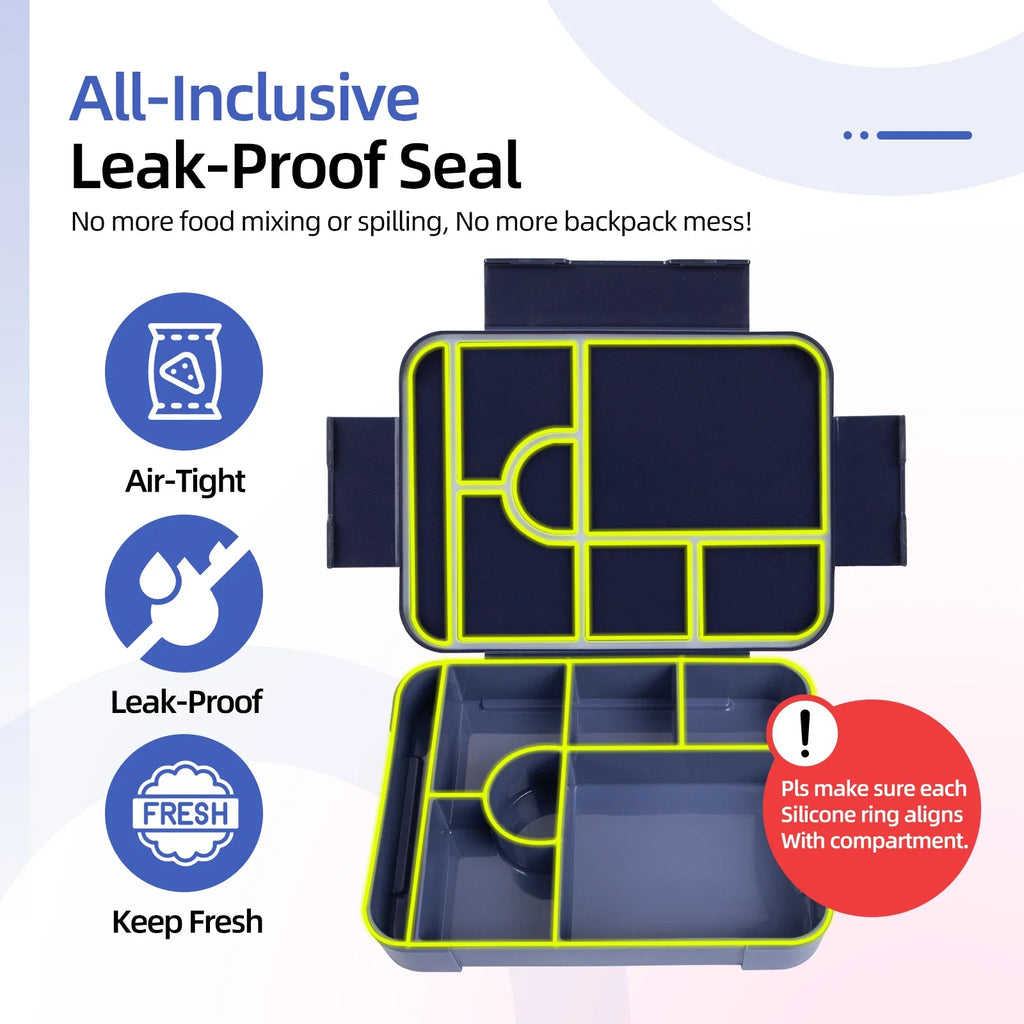 Ember Oak & Co. BentoMax 1330ml Leak-Proof Lunch Box