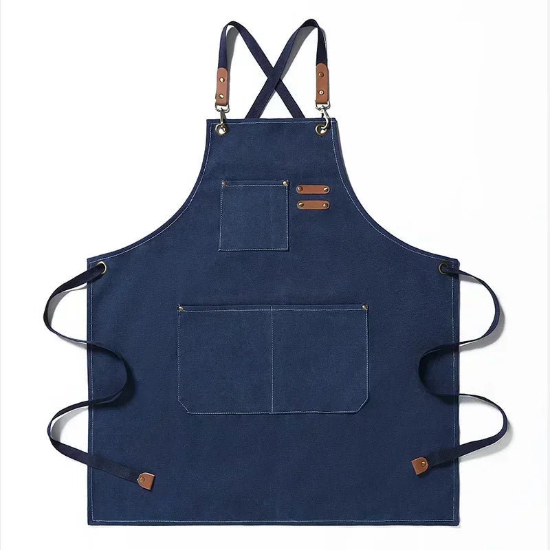 Ember Oak & Co. ProWear Adjustable Canvas Kitchen Apron