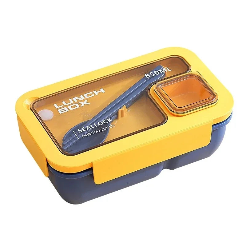 Ember Oak & Co. BentoGo Leak-Proof Bento Lunch Box with Cutlery