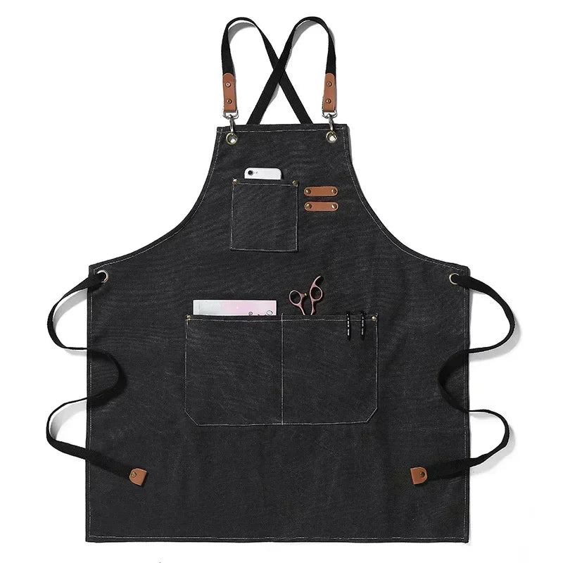 Ember Oak & Co. ProWear Adjustable Canvas Kitchen Apron