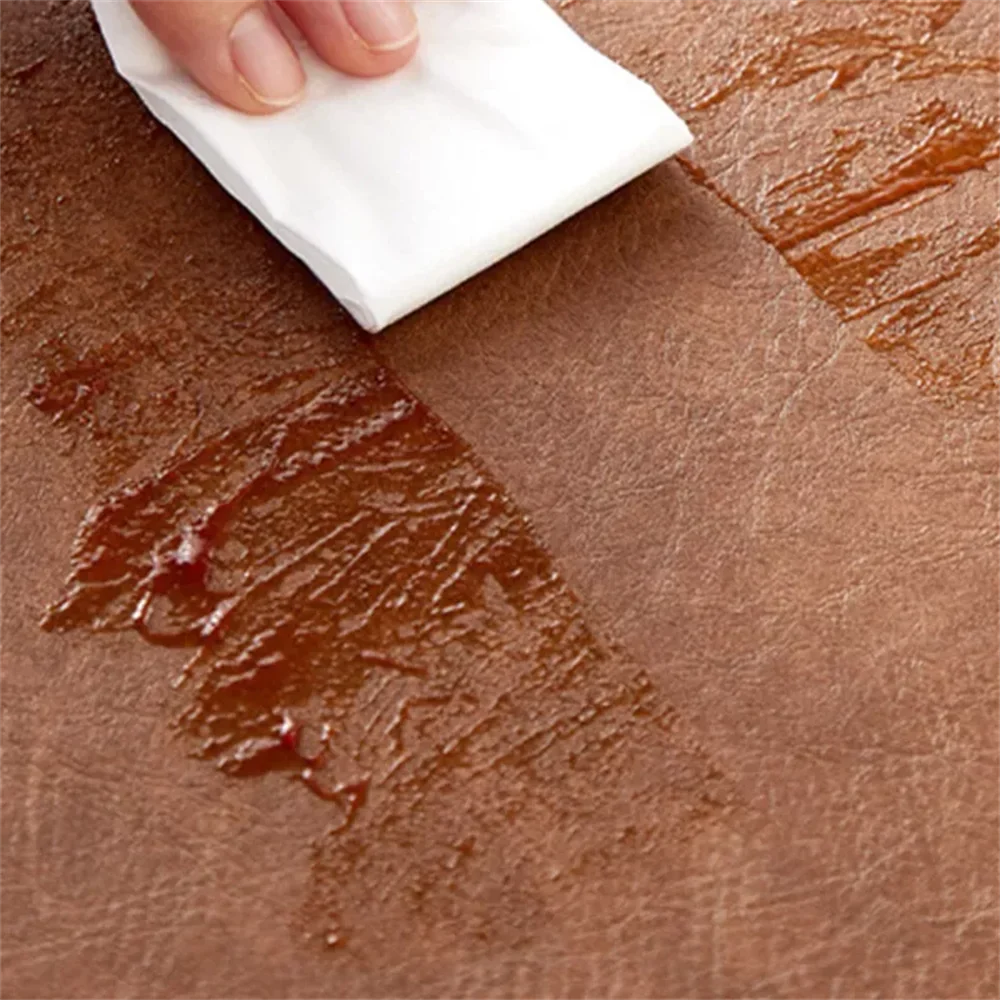 Ember Oak & Co. DuoMat Reversible Faux Leather Placemats Set