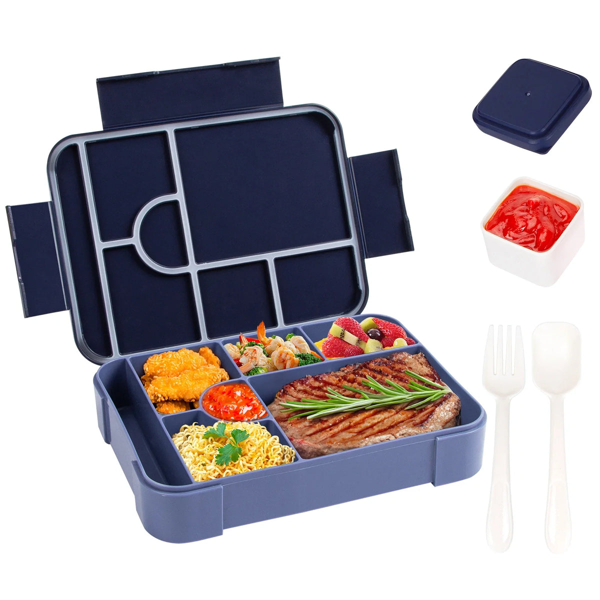 Ember Oak & Co. BentoMax 1330ml Leak-Proof Lunch Box