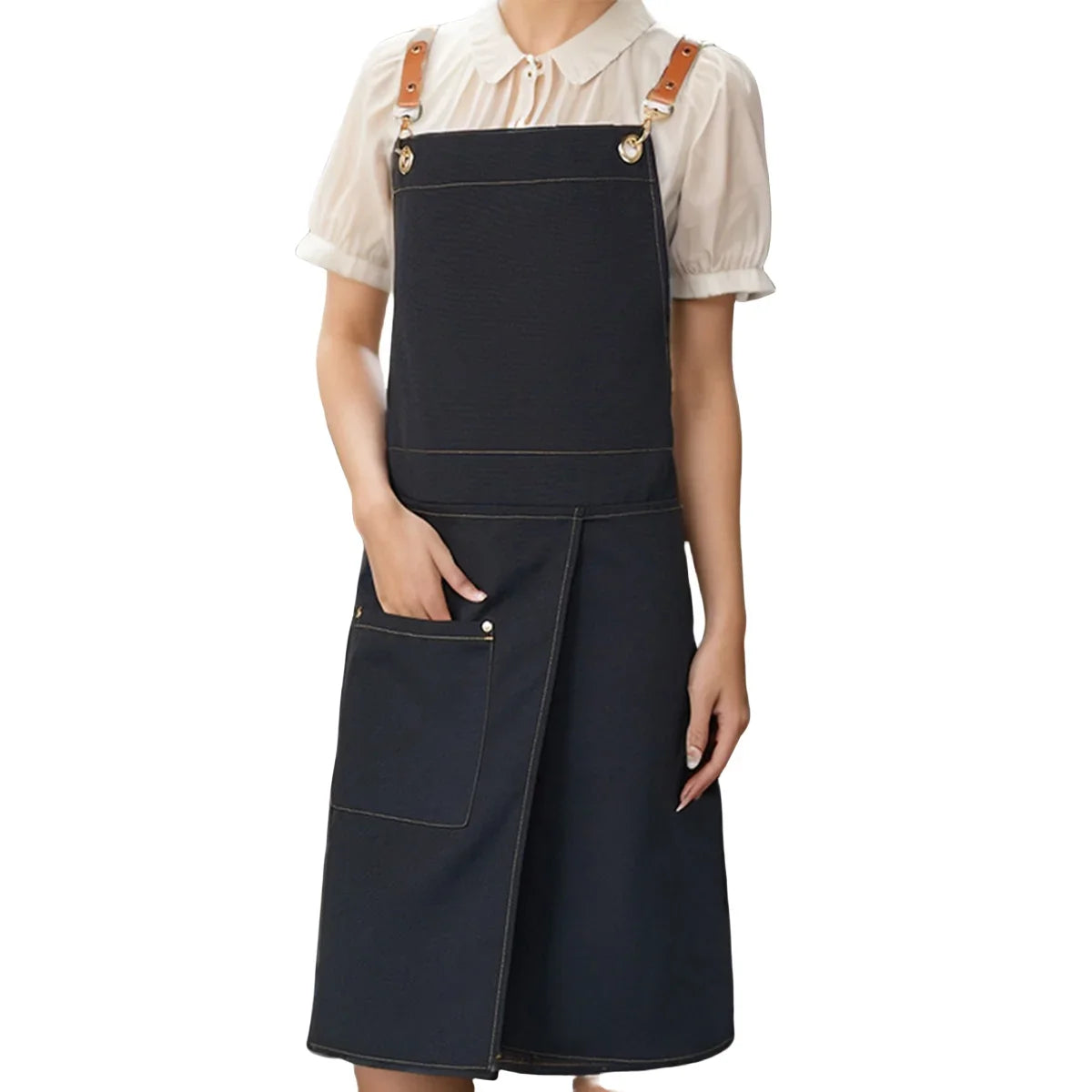 Ember Oak & Co. WorkEase Waterproof Canvas Work Apron