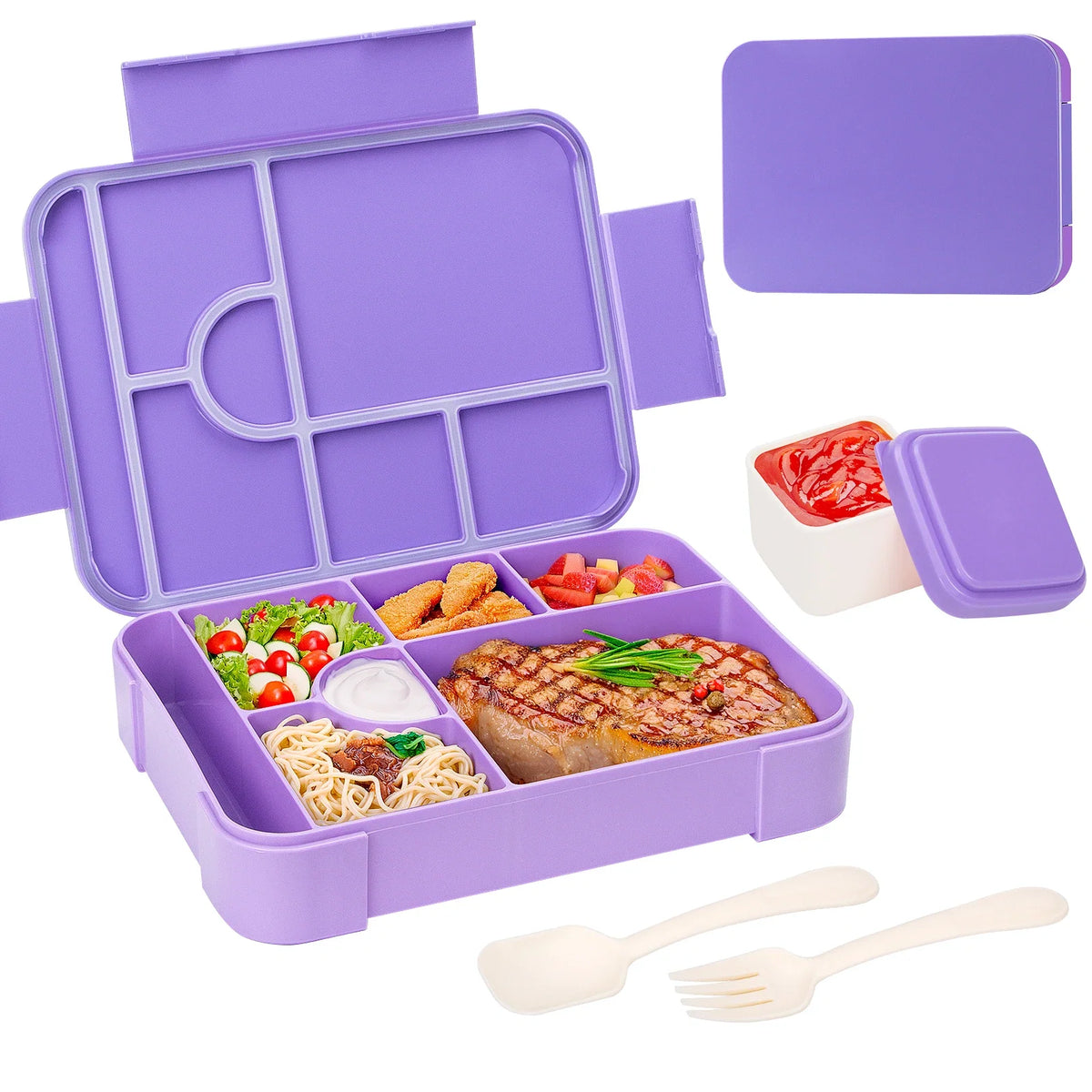 Ember Oak & Co. BentoMax 1330ml Leak-Proof Lunch Box