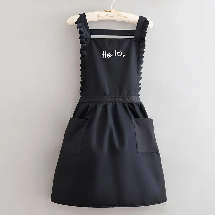 Ember Oak & Co. FloraBelle Floral Waterproof Kids Apron