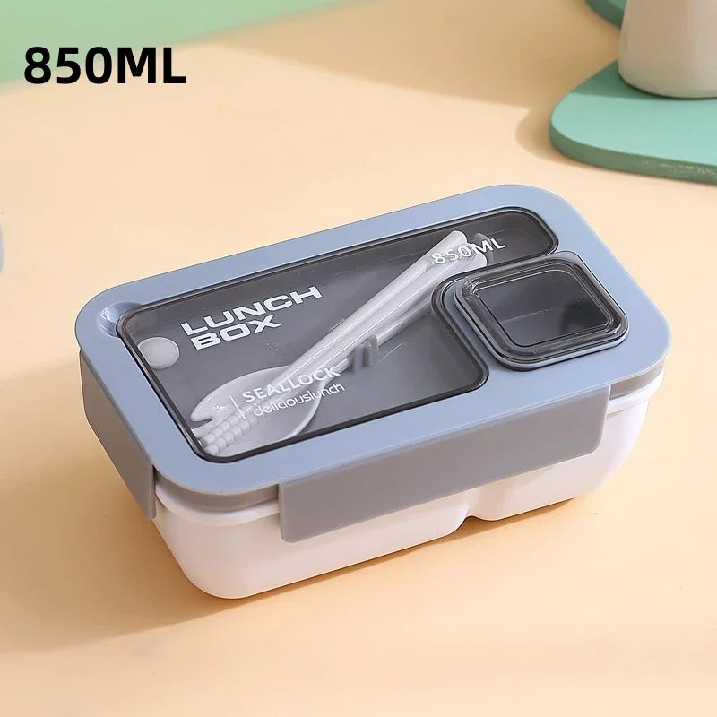 Ember Oak & Co. BentoGo Leak-Proof Bento Lunch Box with Cutlery