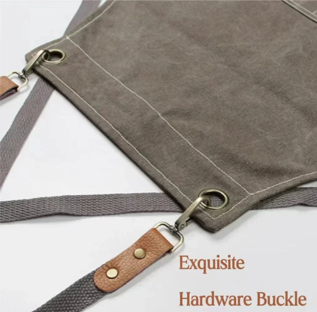 Ember Oak & Co. ProWear Adjustable Canvas Kitchen Apron