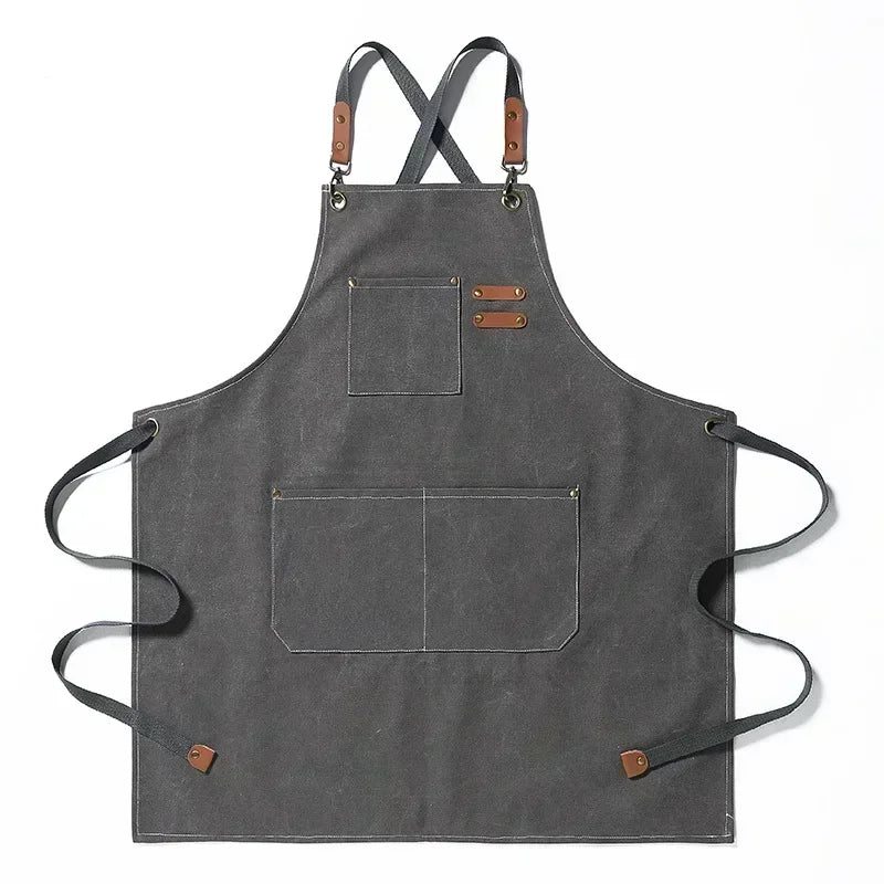 Ember Oak & Co. ProWear Adjustable Canvas Kitchen Apron
