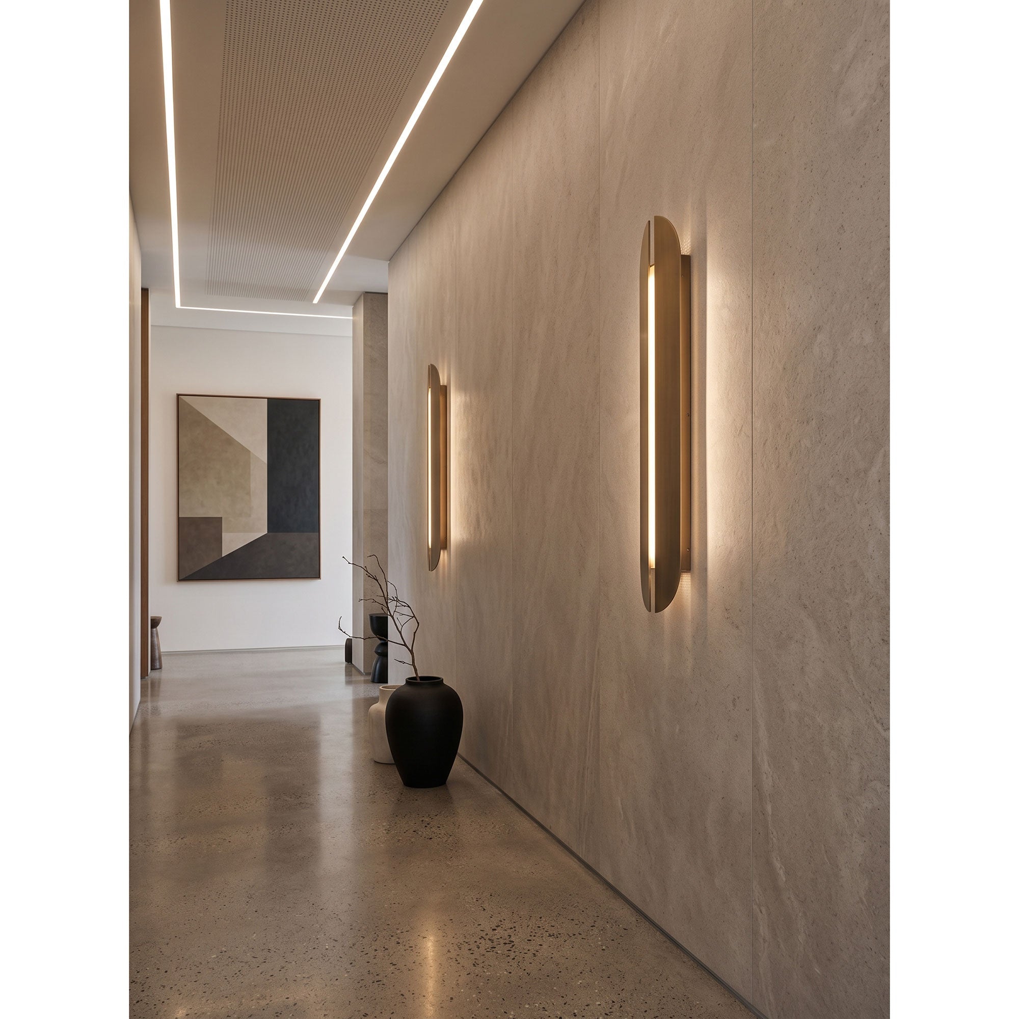 Ember Oak & Co. Aare Wall Lamp — Solid Copper Finish