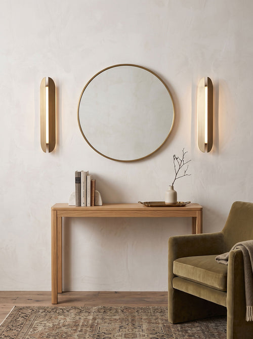 Ember Oak & Co. Aare Wall Lamp — Solid Copper Finish