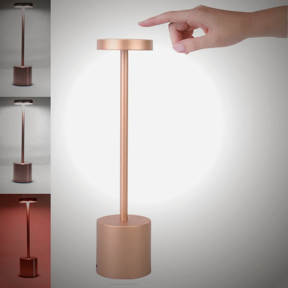 Ember Oak & Co. Astor Aluminum Cordless Table Lamp