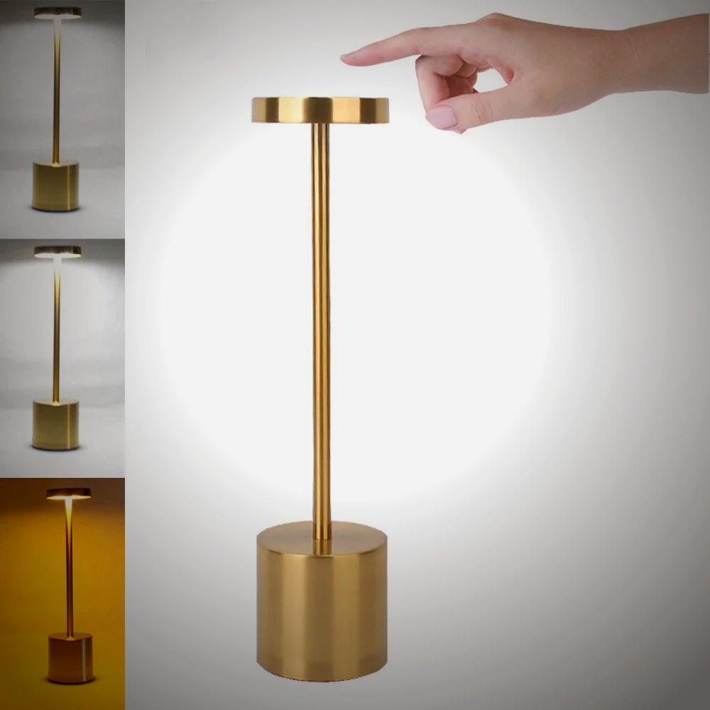 Ember Oak & Co. Astor Aluminum Cordless Table Lamp
