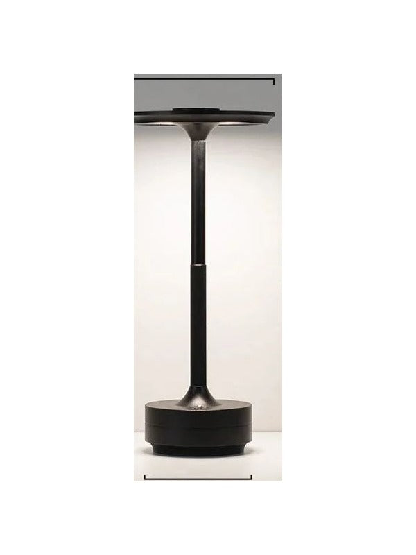 Ember Oak & Co. Atlas Vintage Metal Rechargeable Table Lamp