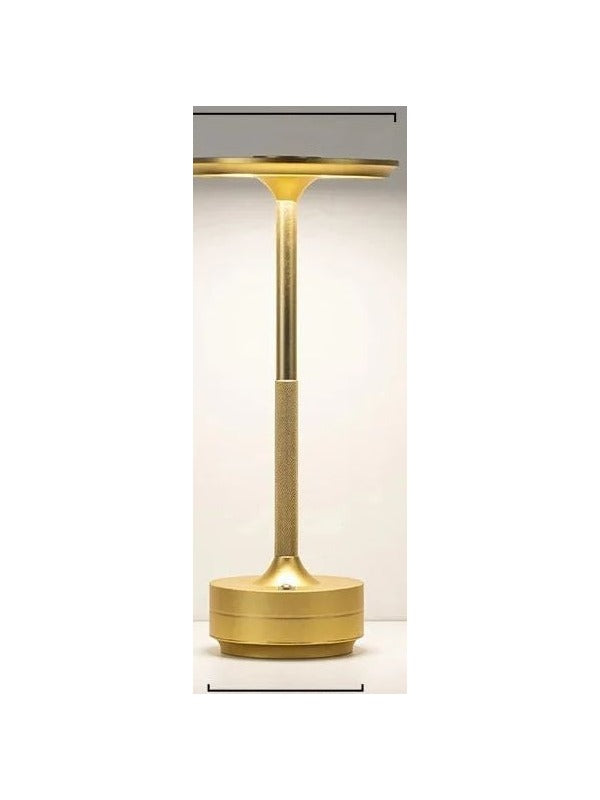 Ember Oak & Co. Atlas Vintage Metal Rechargeable Table Lamp