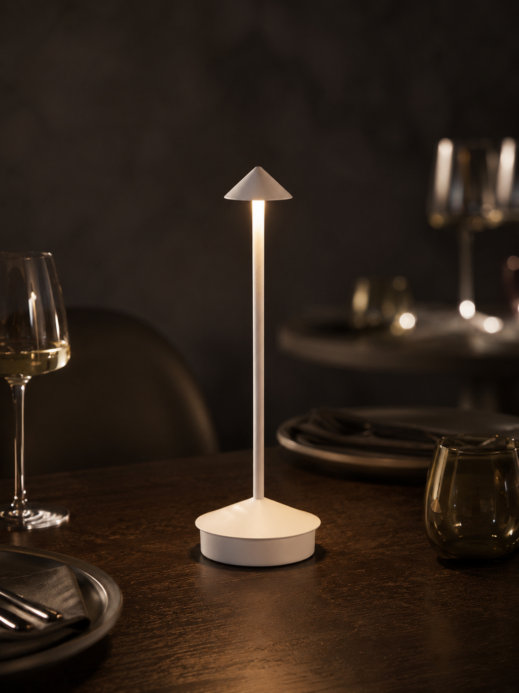 Ember Oak & Co. Aura Cordless Table Lamp