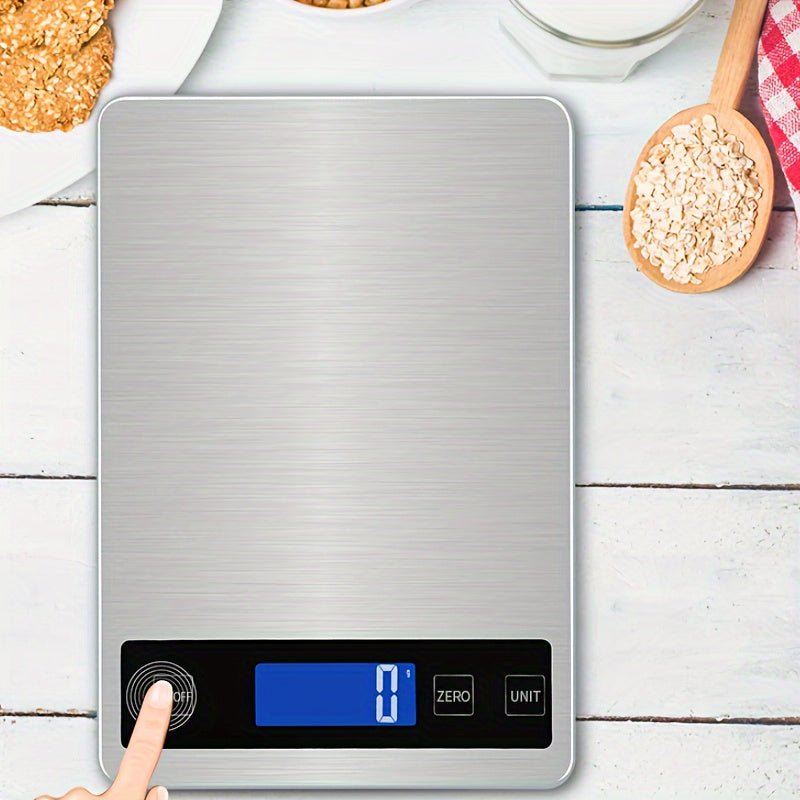 Ember Oak & Co. 15kg USB Rechargeable Digital Kitchen Scale
