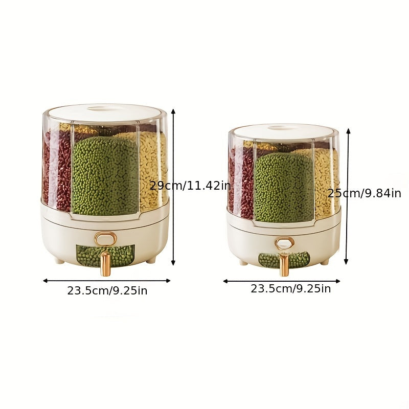 Ember Oak & Co. Rotating Airtight Grain Storage Container