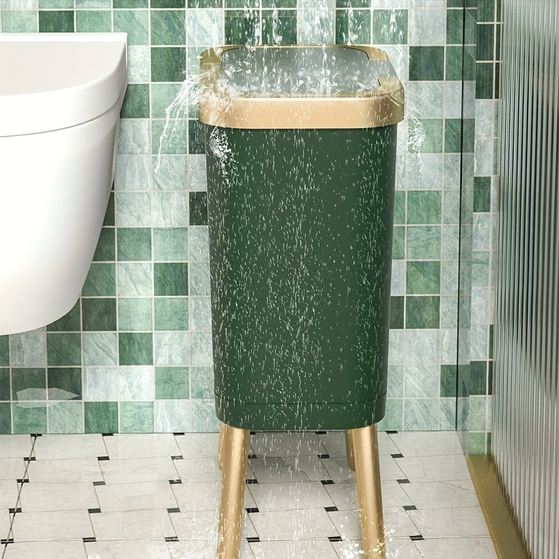 Ember Oak & Co. 15L Odour-Sealing Kitchen Trash Can with Lid