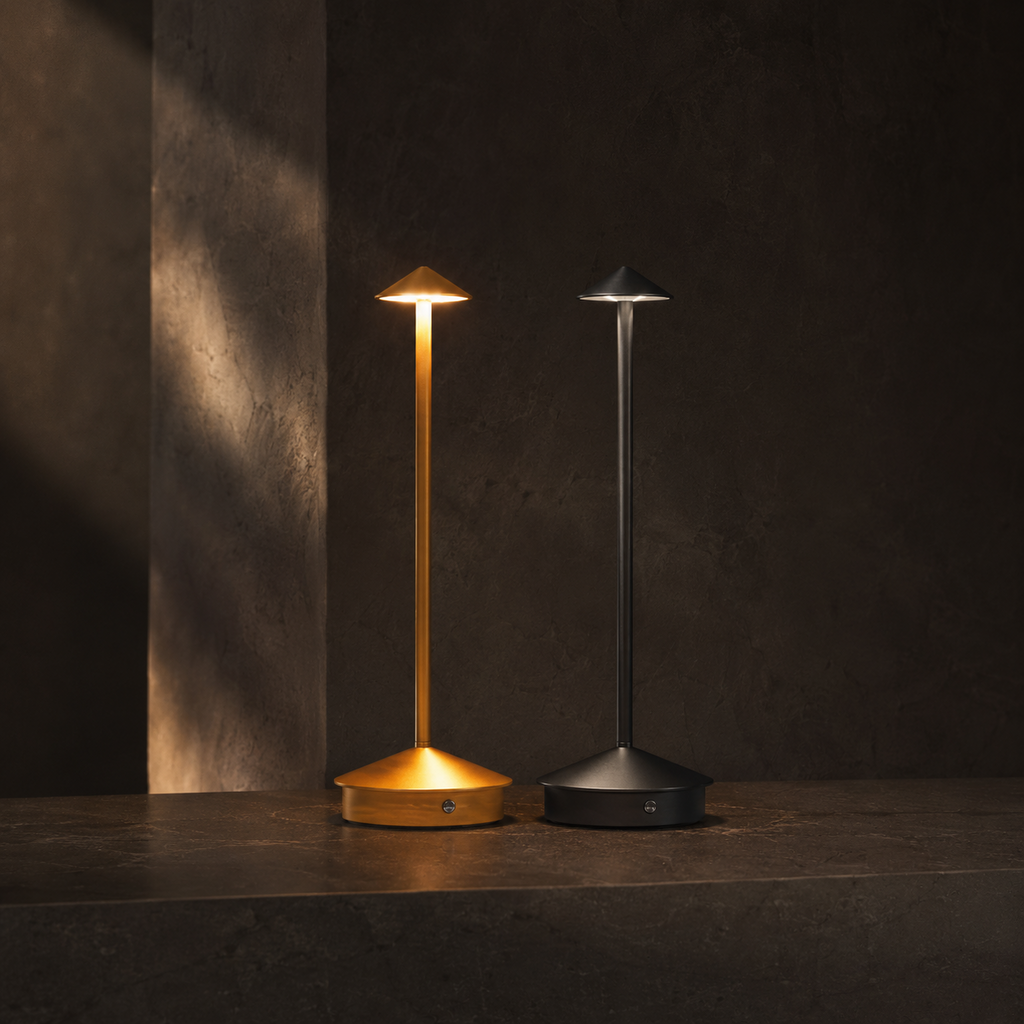 Ember Oak & Co. Garden Indoor Outdoor Rechargeable Table Lamp