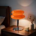 Ambra Glass Dome Table Lamp - lifestyle