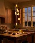 21 Thin Porcelain Pendant Lamp — Dimmable LED — lifestyle photo