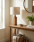 Aisling Table Lamp — Wood Design — lifestyle photo