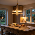 Alabaster Comet Pendant Lamp - lifestyle