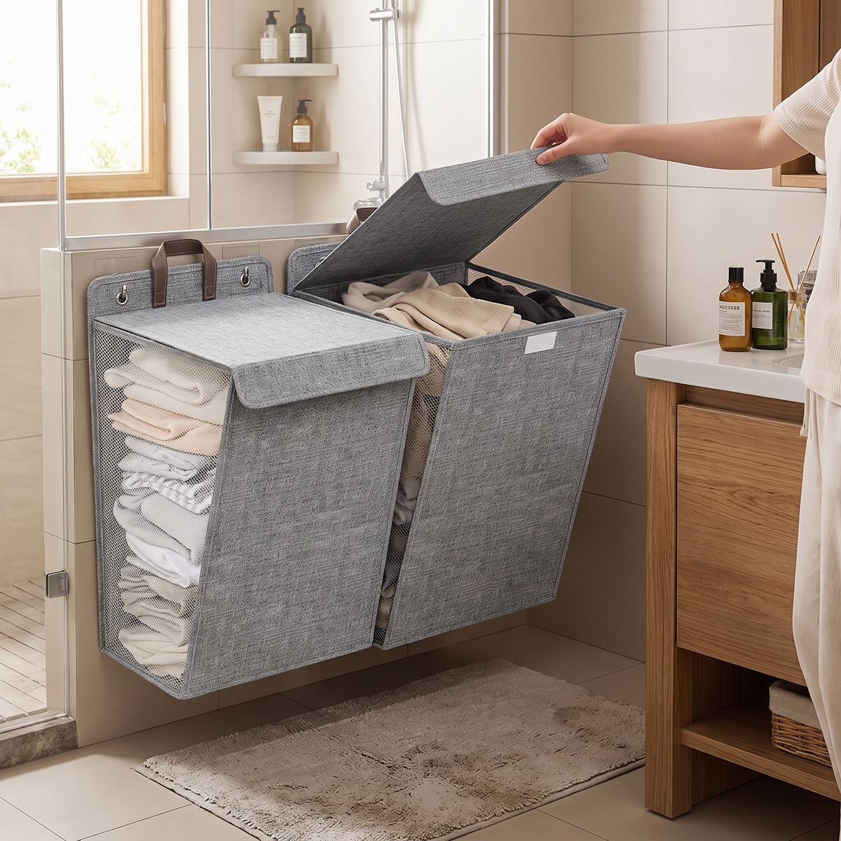 Wallora Laundry Basket lifestyle