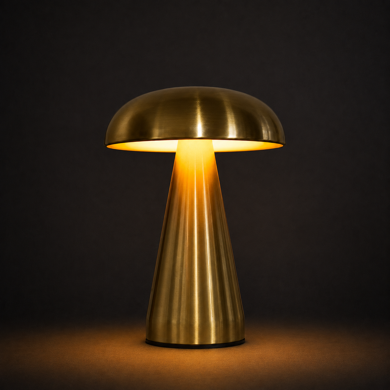 Ember Oak & Co. Juno Mushroom Cordless Table Lamp