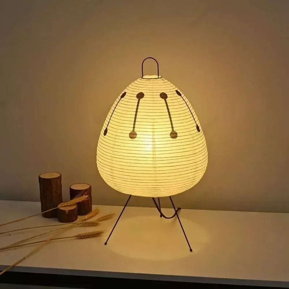 Ember Oak & Co. Sora Large Japanese Paper Table Lamp