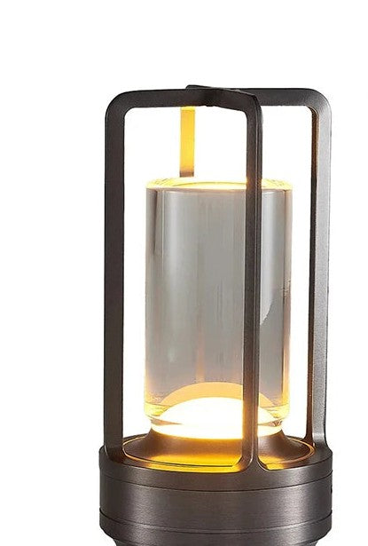 Ember Oak & Co. Marlow Faceted Cordless Table Lamp