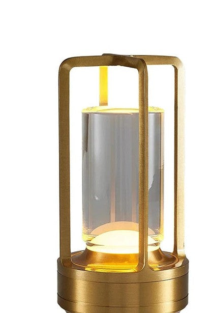 Ember Oak & Co. Marlow Faceted Cordless Table Lamp