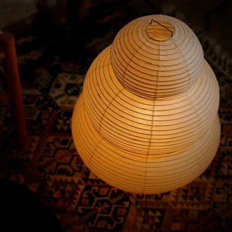 Ember Oak & Co. Mochi Tiered Paper Table Lamp
